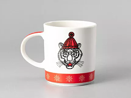 Кружка форма Стандарт рисунок Карнавал в красном арт. 80.37970.00.1