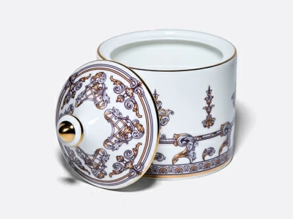 Сервиз чайный на 4 персоны 10 предметов в подарочной упаковке, форма Идиллия рисунок Барокко, арт. 81.34916.00.1, 