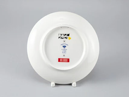 Декоративная тарелка в подарочной упаковке 195 мм, форма Эллипс рисунок Crab mag 3, арт. 81.29505.00.1, 