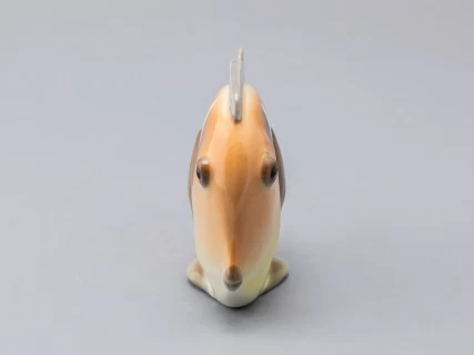 Скульптура форма Рыба-диск среднего размера рисунок Желтый, арт. 82.50098.00.1, 