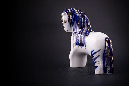 Скульптура Конь Шелковая грива, арт 62.21705.00.1