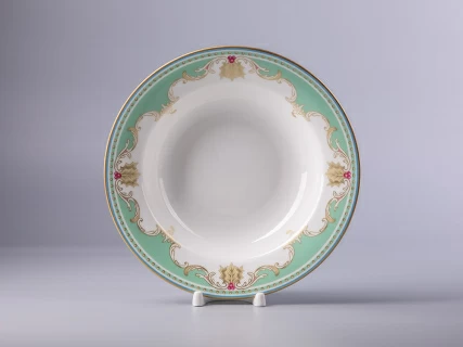 Тарелка глубокая 235 мм форма Стандартная рисунок Аквамарин арт. 80.42466.00.1, 