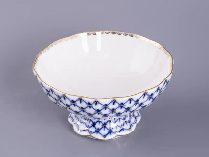 Ваза для конфет Тюльпан Кобальтовая сетка арт. 80.04258.00.1, 