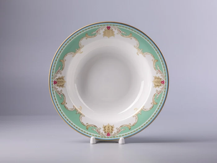 Тарелка глубокая 235 мм форма Стандартная рисунок Аквамарин арт. 80.42466.00.1, 