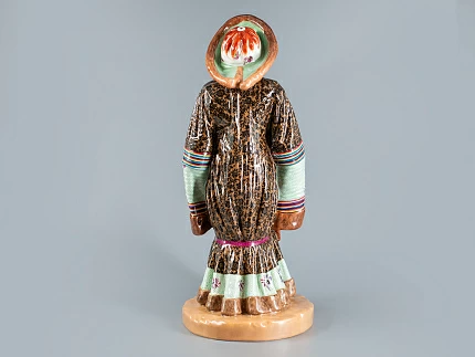 Скульптура Народности России Качинская женщина арт. 82.85842.00.1