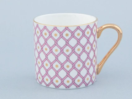 Чашка кофейная 115 мл., форма Идиллия, рисунок Астра 1 арт 80.46809.00.1, 