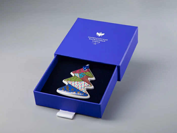 Подарочный набор Елочная игрушка Елочка Колядки арт. 81.31009.00.1, 