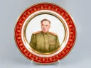Декоративная тарелка 300 мм Маршал Ворошилов К.Е., форма Mazarin, арт 80.99480.00.1,  Декоративная тарелка 300 мм Маршал Ворошилов К.Е., форма Mazarin, арт 80.99480.00.1,