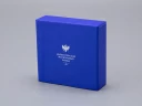 Елочная игрушка в подарочной упаковке форма Лошадка рисунок Синяя, арт. 81.34340.00.1,  Елочная игрушка в подарочной упаковке форма Лошадка рисунок Синяя, арт. 81.34340.00.1,