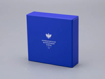 Елочная игрушка в подарочной упаковке форма Лошадка рисунок Синяя, арт. 81.34340.00.1,  Елочная игрушка в подарочной упаковке форма Лошадка рисунок Синяя, арт. 81.34340.00.1,