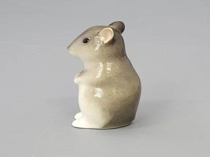 Скульптура форма Мышь малютка рисунок Палевая арт. 82.61110.00.1, 