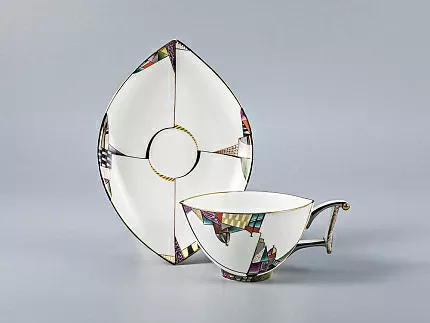 Сервиз чайный Ковчег Ладонь Невы, 2 персоны 8 предметов, арт. 81.20910.00.1