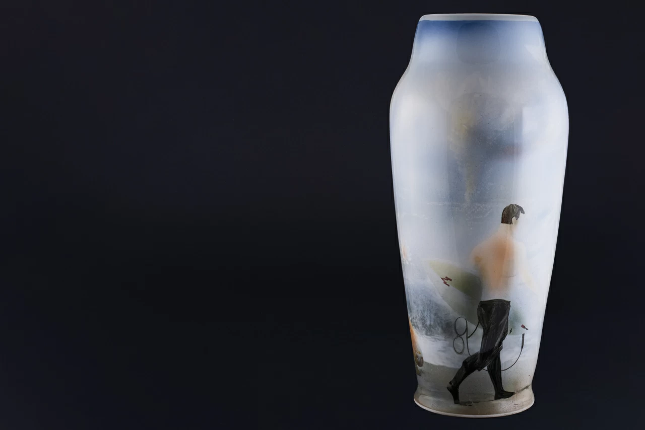 Ваза У самого синего моря на форме Музейная, арт. 60.08880.00.1, 