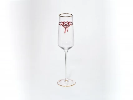 Набор из 2-х бокалов для шампанского 250 мл, в подарочной упаковке, рисунок Календа арт 14.11462.07, 