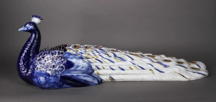 Скульптура Павлин лежащий Восточная сказка арт. 62.09390.00.5, 