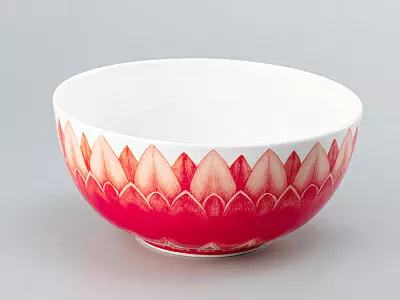 Салатник 195х90 мм форма Восточная рисунок Aloha Volcano, арт. 80.40058.00.1