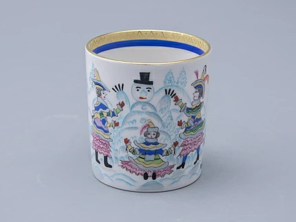 Сервиз чайный форма Гербовая рисунок Зимние забавы, 4 персоны 10 предметов арт. 81.20899.00.1 Сервиз чайный форма Гербовая рисунок Зимние забавы, 4 персоны 10 предметов арт. 81.20899.00.1