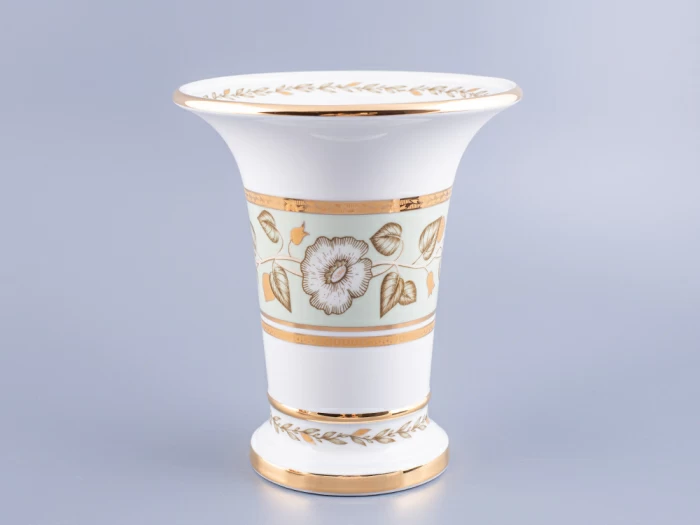 Ваза Ампирная Нефритовый фон арт. 80.71652.00.1,  Ваза Ампирная Нефритовый фон арт. 80.71652.00.1,