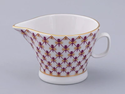 Соусник 100 г форма Молодежная рисунок Сетка-Блюз 2 арт. 80.92418.00.1