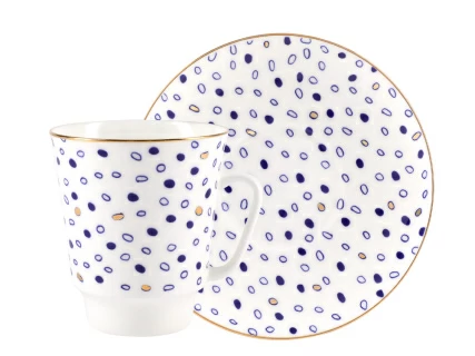 Чашка с блюдцем 165 мл форма Майская рисунок Glare, арт. 81.27365.00.1, 