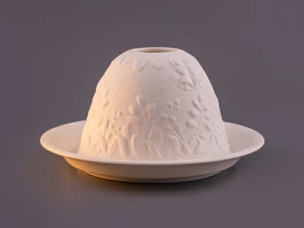 Подсвечник Литофания Рождественский венок LED светильник, арт. 81.10259.00.1, 