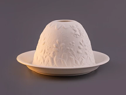 Подсвечник Литофания Рождественский венок LED светильник, арт. 81.10259.00.1