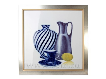 Пласт декоративный 360*360 Натюрморт с чашкой Прачечный мост арт. 60.05420.00.1 Пласт декоративный 360*360 Натюрморт с чашкой Прачечный мост арт. 60.05420.00.1