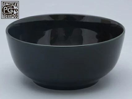 Салатник форма Хит рисунок Балтийский берег черный, арт. 80.45180.00.1, 