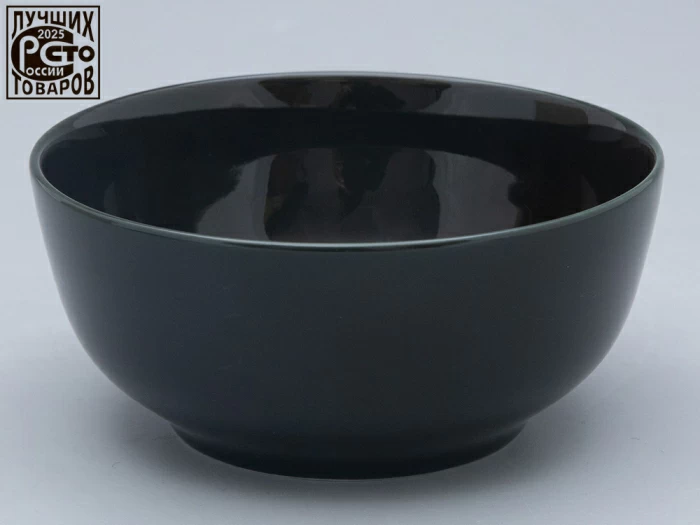 Салатник форма Хит рисунок Балтийский берег черный, арт. 80.45180.00.1, 