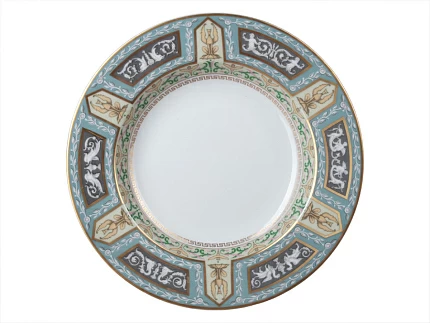 Тарелка глубокая 225 мм форма Европейская-2 рисунок Античный арт. 80.85308.00.1