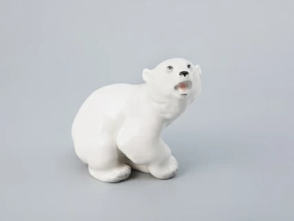 Скульптура Медвежонок белый арт. 82.00976.00.1, 