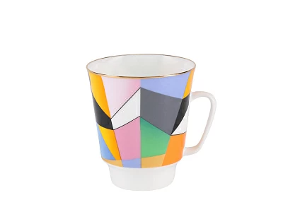 Чашка с блюдцем 165 мл форма Майская рисунок Движение 1, арт. 81.27266.00.1 Чашка с блюдцем 165 мл форма Майская рисунок Движение 1, арт. 81.27266.00.1