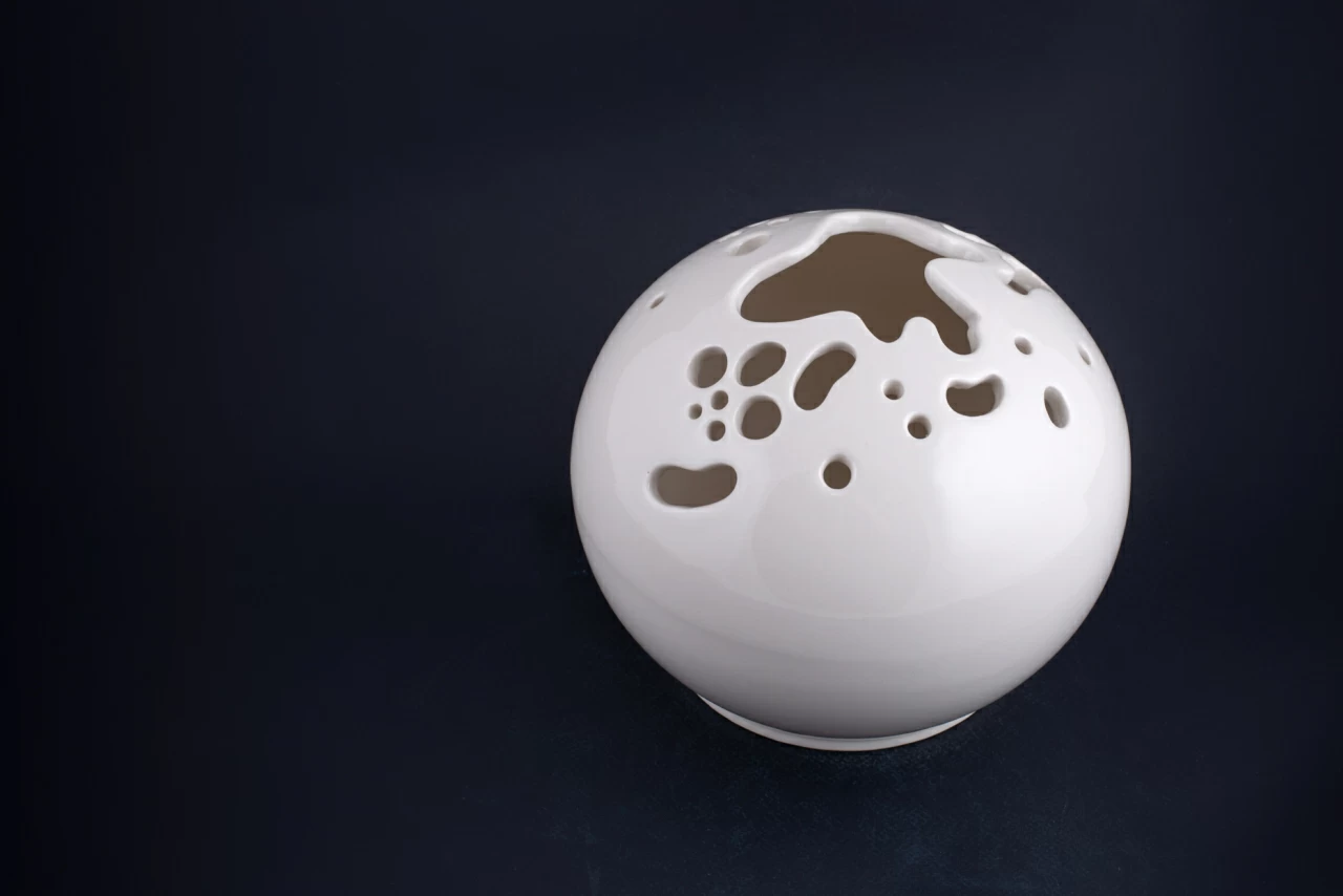 Ваза на форме Снежок, арт 60.13483.00.1,  Ваза на форме Снежок, арт 60.13483.00.1,