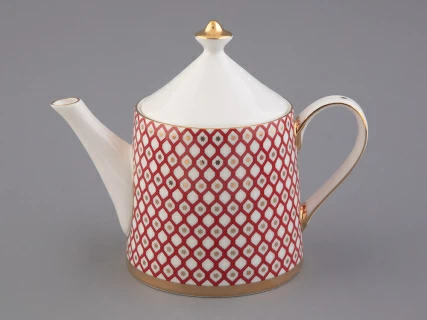 Сервиз чайный форма Идиллия рисунок Скарлетт, 4 персоны 10 предметов, арт. 81.27756.00.1,  Сервиз чайный форма Идиллия рисунок Скарлетт, 4 персоны 10 предметов, арт. 81.27756.00.1,