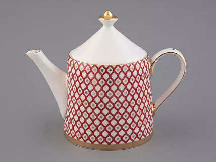 Сервиз чайный форма Идиллия рисунок Скарлетт, 4 персоны 10 предметов, арт. 81.27756.00.1