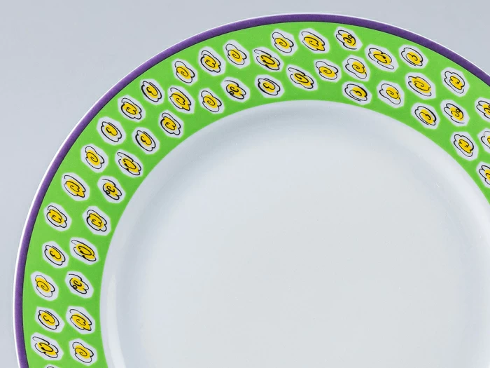 Тарелка мелкая 215 мм форма Европейская-2 рисунок Цветная Пасха арт. 80.98859.00.1, 