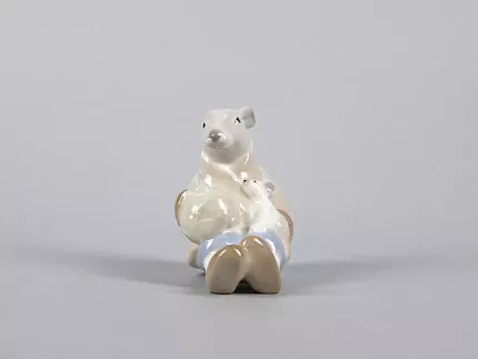 Скульптура форма Заяц с капустой рисунок Забота, арт. 82.43055.00.1