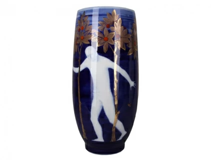 Ваза форма Карелия рисунок Сады памяти 2 арт. 60.10200.00.1, 