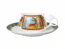 Чашка с блюдцем кофейная 180 мл., форма Билибина, рисунок Сказка о рыбаке и рыбке арт. 81.24272.00.1, Чашка с блюдцем кофейная 180 мл., форма Билибина, рисунок Сказка о рыбаке и рыбке арт. 81.24272.00.1,