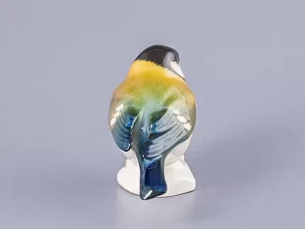 Скульптура форма Синица рисунок Черноголовая арт. 82.78547.00.1