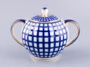 Сахарница Тюльпан Кобальтовая клетка арт. 80.03705.00.1, 
