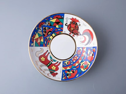 Сухарница форма Утро рисунок Народные узоры арт. 80.60813.00.1 Сухарница форма Утро рисунок Народные узоры арт. 80.60813.00.1