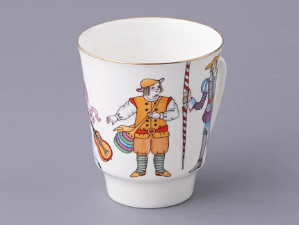 Трехпредметный комплект 165 мл форма Майская рисунок Балет Дон Кихот, арт. 81.23693.00.1 Трехпредметный комплект 165 мл форма Майская рисунок Балет Дон Кихот, арт. 81.23693.00.1