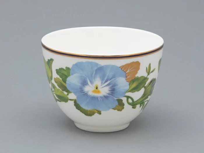 Чашка с блюдцем чайная форма Весенняя 2 рисунок Виола 2, арт. 81.34139.00.1, 