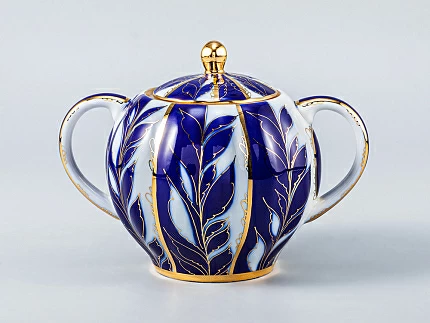 Сахарница Тюльпан "Зимний вечер" 450 мл арт.  80.00020.00.1 Сахарница Тюльпан "Зимний вечер" 450 мл арт.  80.00020.00.1