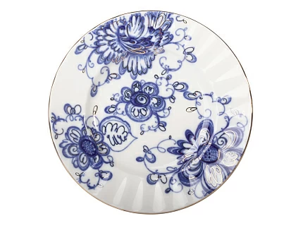 Тарелка мелкая 180 мм Шатровая "Поющий сад" арт.  80.00645.00.1 Тарелка мелкая 180 мм Шатровая "Поющий сад" арт.  80.00645.00.1