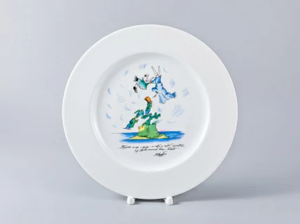 Декоративная тарелка Mazarin Полеты заячего племени… 265 мм арт. 81.21746.00.1, 