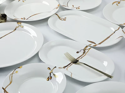 Сервиз столовый на 6 персон, 24 предметов, форма Юлиана, рисунок Лидия, арт 81.33227.00.1