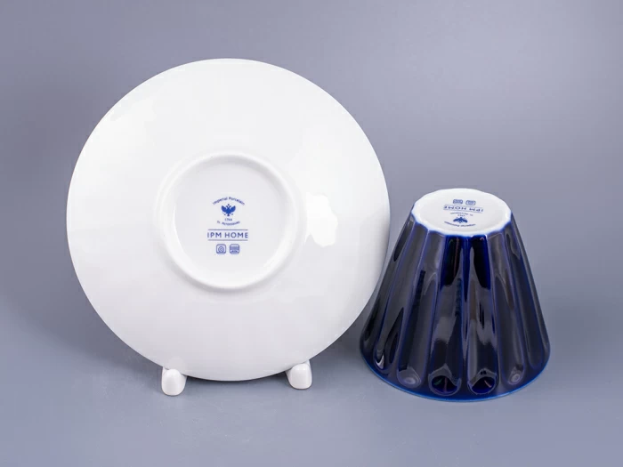 Чашка с блюдцем чайная форма Лучистая рисунок Найт, арт. 81.28659.00.1, 