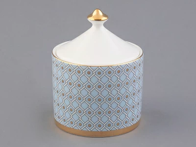 Сервиз чайный форма Идиллия рисунок Азур, 4 персоны 10 предметов, арт. 81.27757.00.1